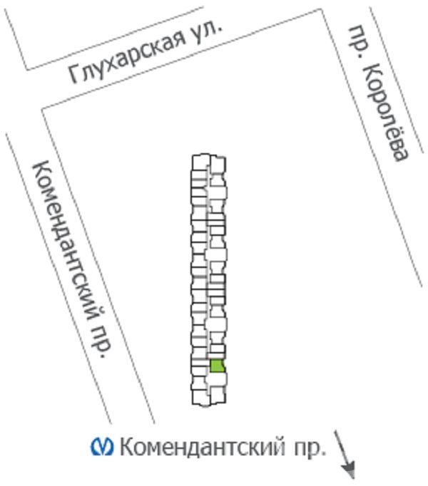 Комендантский просп., д 55 Комендантский просп., д 55