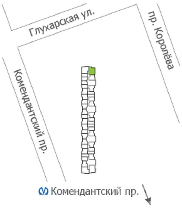 Комендантский просп., д 55 Комендантский просп., д 55