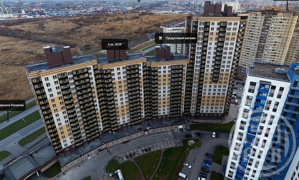 Маршала Казакова ул., д 58 Маршала Казакова ул., д 58