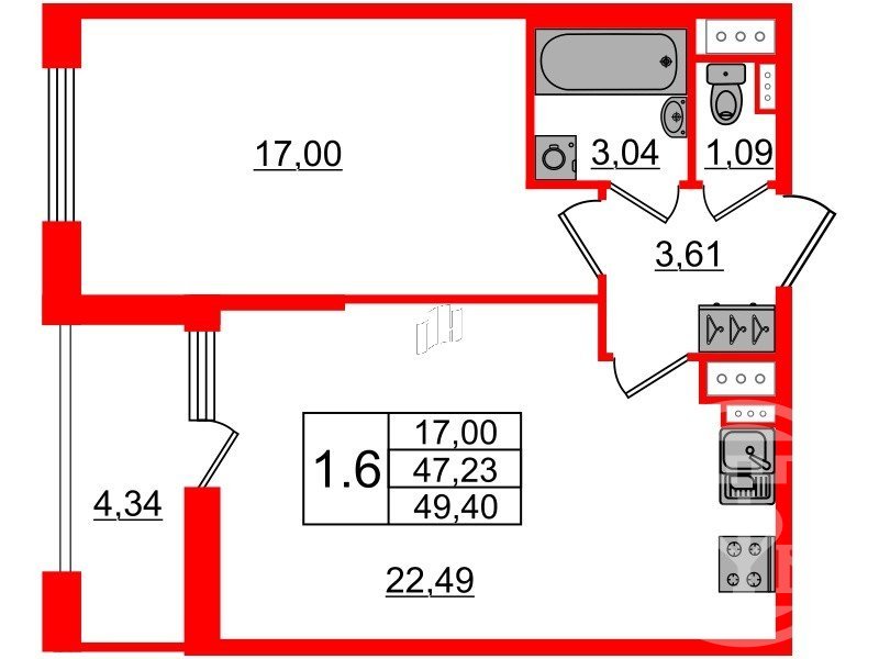 Торфяная дор., д 17, корпус 1 Торфяная дор., д 17, корпус 1