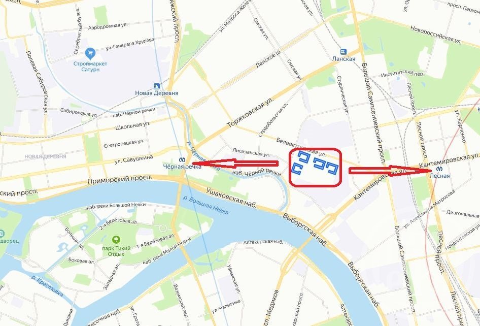 Белоостровская ул., д 23 Белоостровская ул., д 23