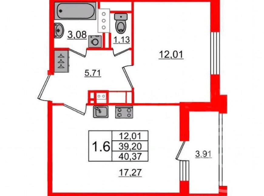 Новолитовская ул., д 14 Новолитовская ул., д 14
