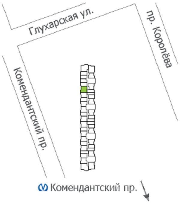Комендантский просп., д 55 Комендантский просп., д 55