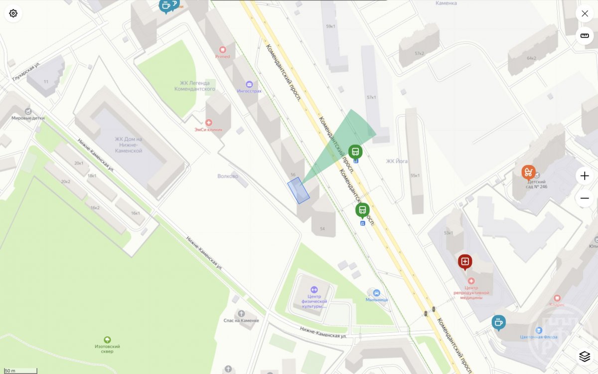 Комендантский просп., д 56 Комендантский просп., д 56