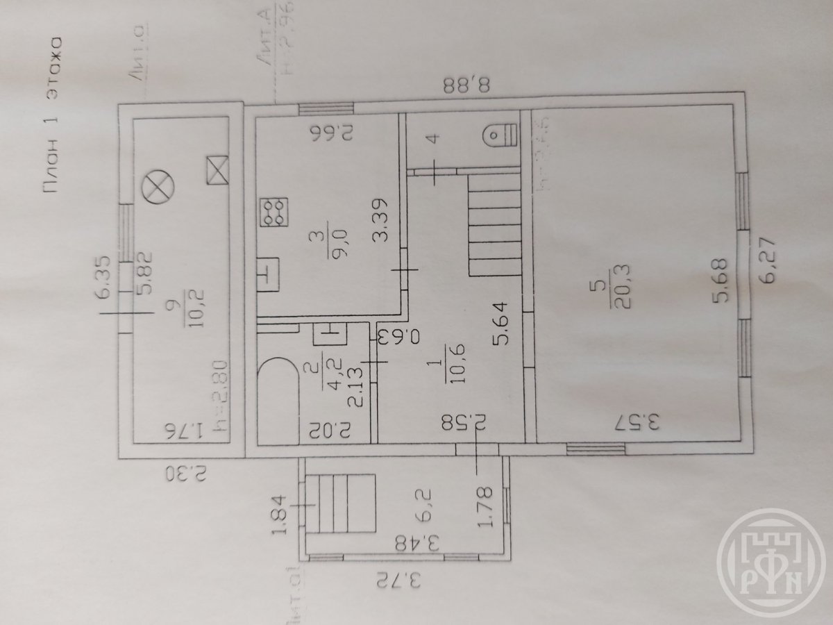 Продажа дома, 92м <sup>2</sup>, 9 сот., Всеволожск, Первомайский просп., д 33 Продажа дома, 92м <sup>2</sup>, 9 сот., Всеволожск, Первомайский просп., д 33