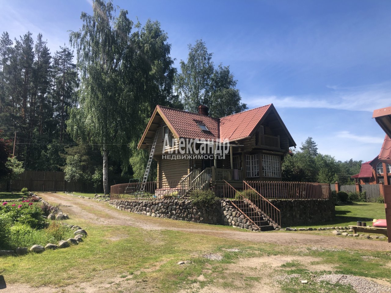 Купить Загородный дом 196 кв.м с участком 42 сот. в Приозерский район  Ленинградская область (№1699392)