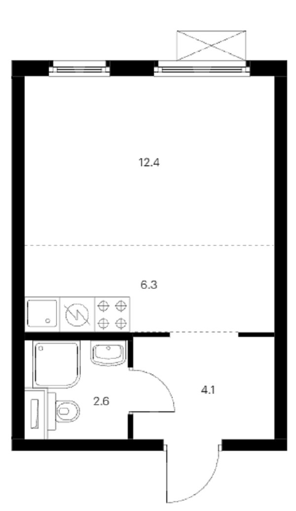 Продажа 1-комнатной новостройки, Новое Девяткино, Новое Девяткино дер. к.9