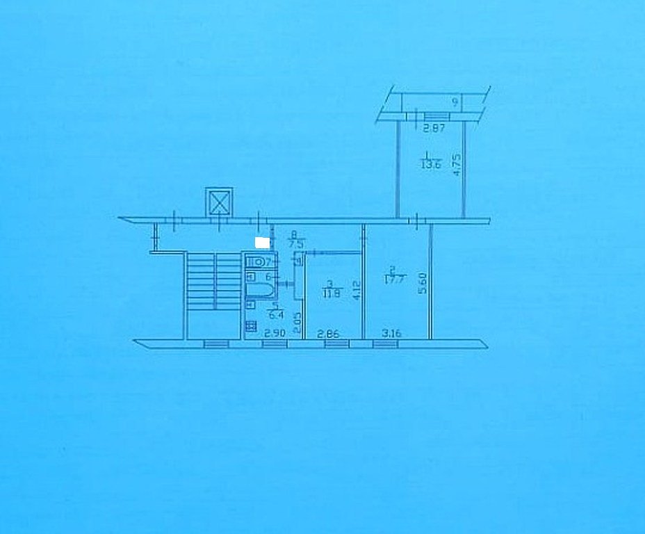 Продажа 3-комнатной квартиры, Приладожский, Приладожский пгт.,  д 4