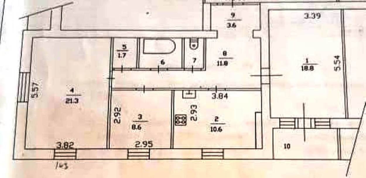 Продажа 3-комнатной квартиры, Всеволожск, Пермская ул.,  д 50