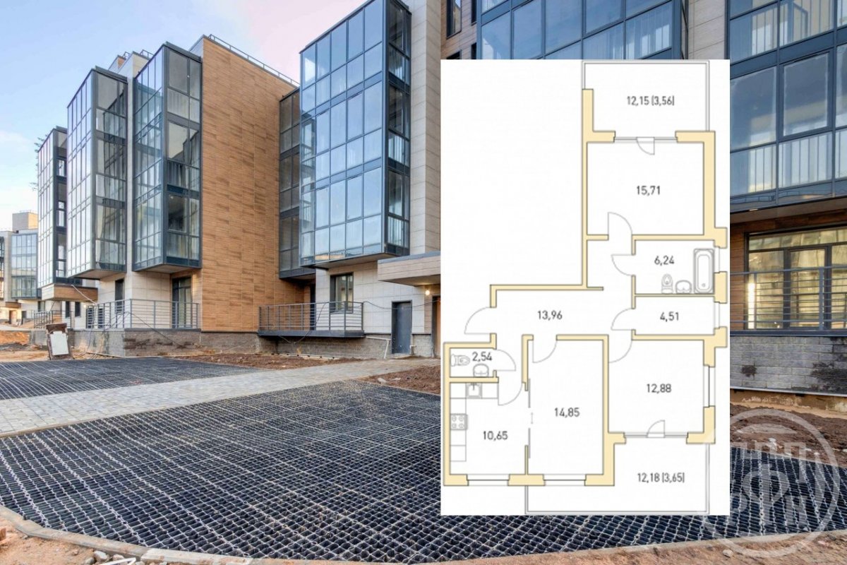 Купить Студию Вторичка Жк Горки Парк