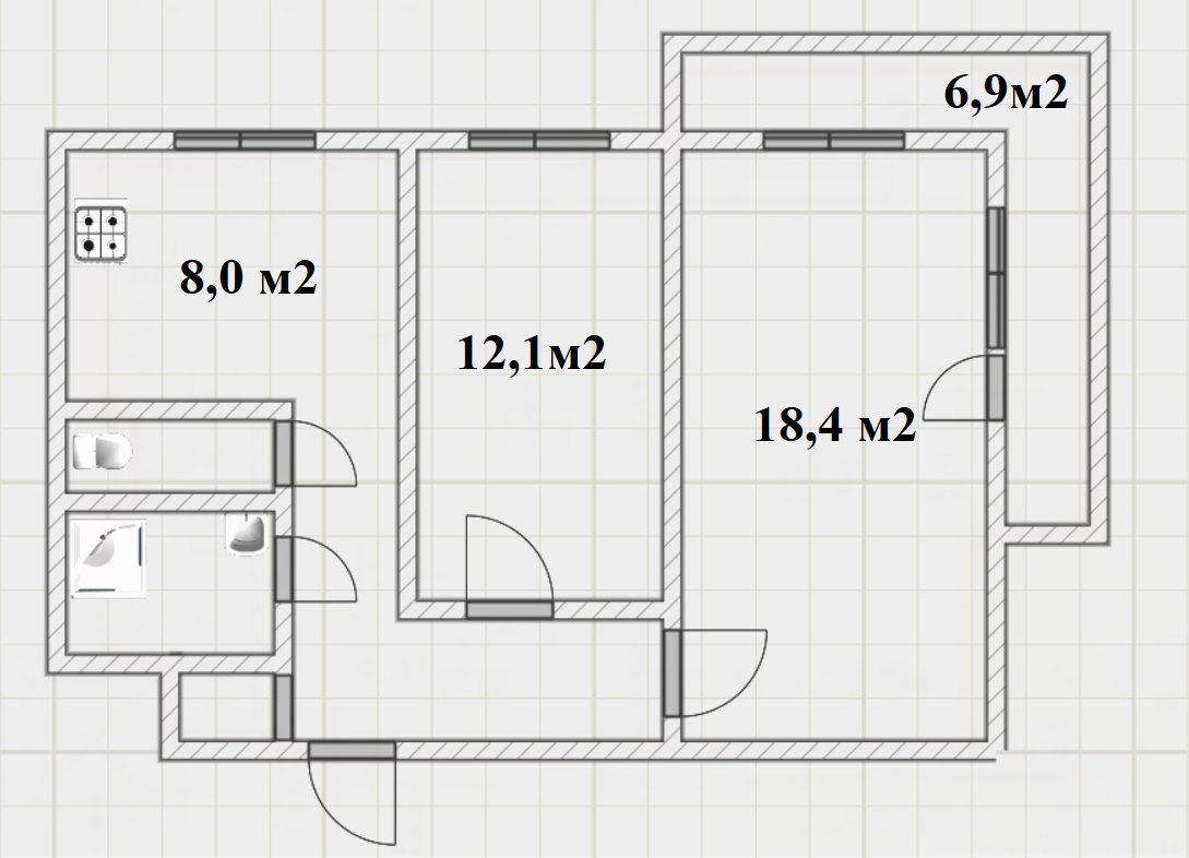 Продажа 2-комнатной квартиры, Петергоф, Чебышевская ул.,  д 8