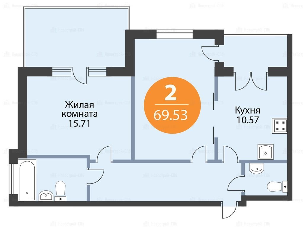 Купить Студию Метро Девяткино Санкт Петербург Вторичка