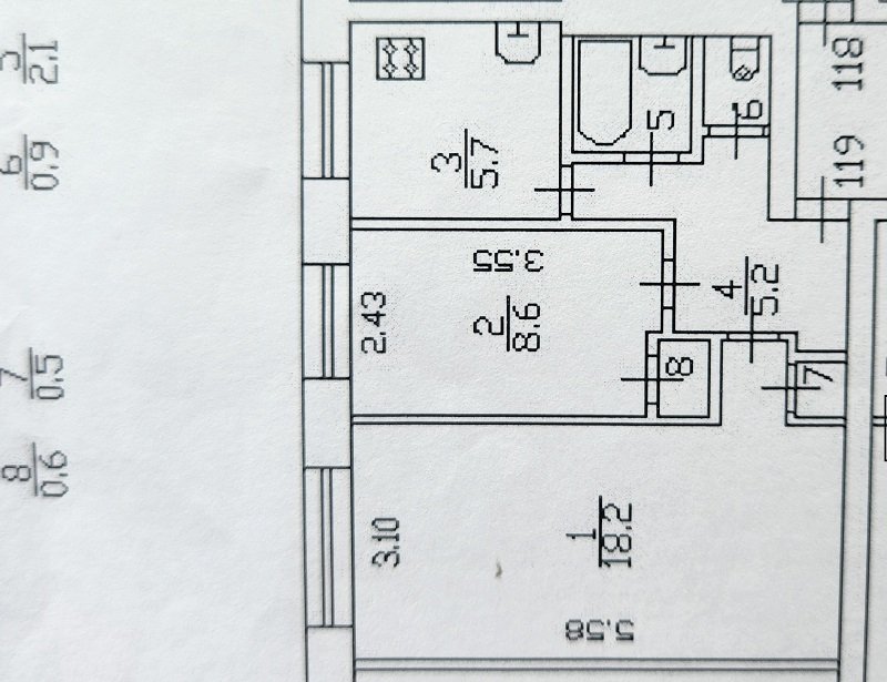 Продажа 2-комнатной квартиры, Санкт-Петербург, Мечникова просп.,  д 18