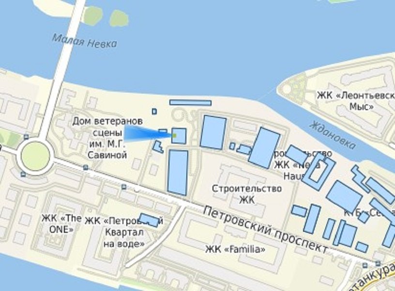 Продажа 2-комнатной квартиры, Санкт-Петербург, Петровский просп.,  д 11