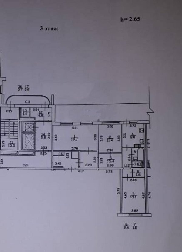 Продажа 3-комнатной квартиры, Санкт-Петербург, Олеко Дундича ул.,  д 36