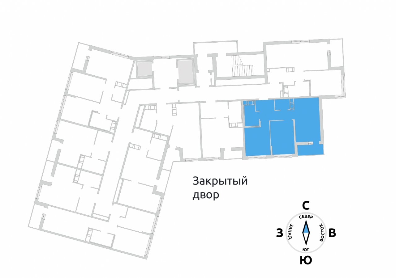 Продажа 2-комнатной квартиры, Бугры, Тихая ул.,  д 3