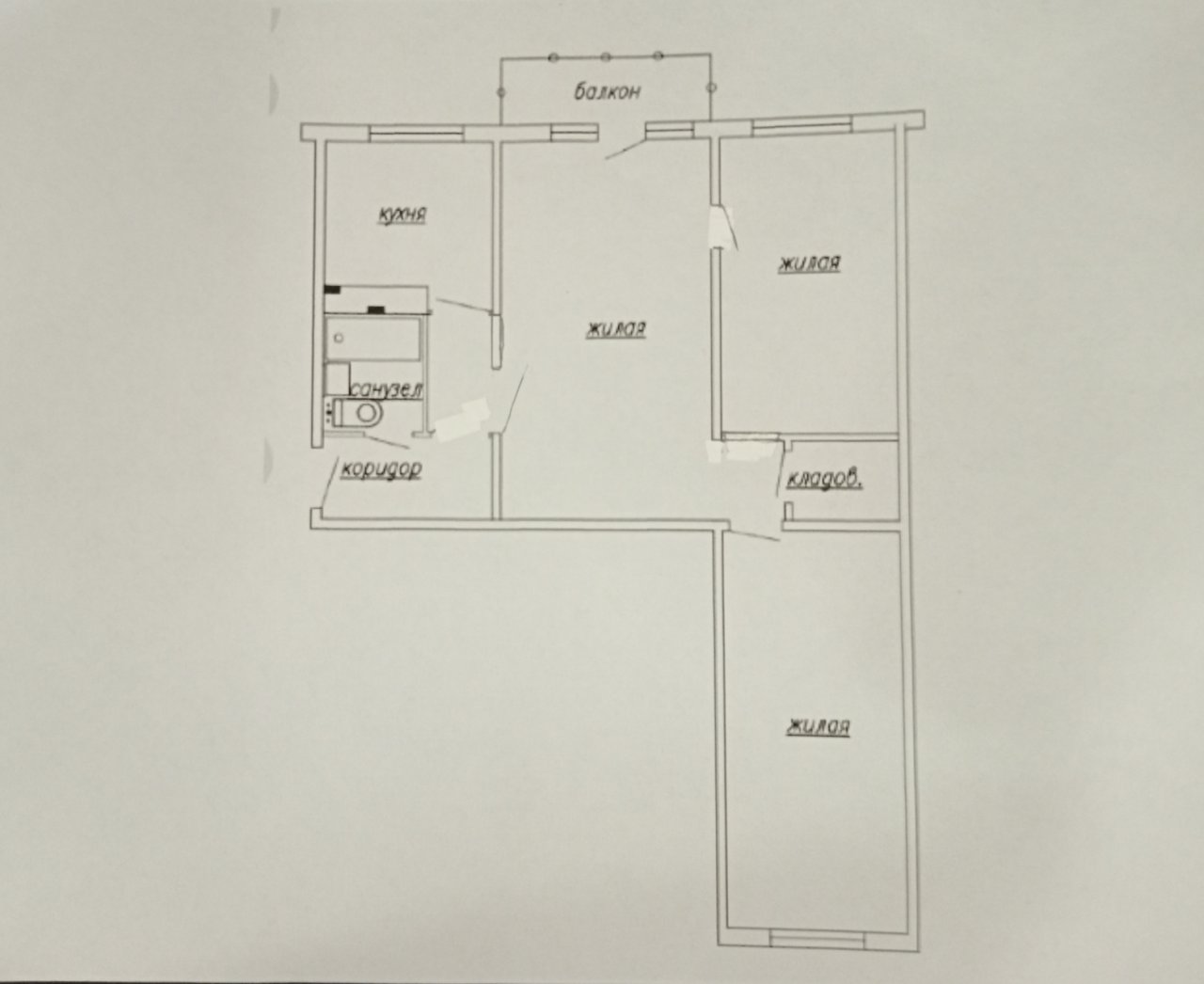 Продажа 3-комнатной квартиры, Санкт-Петербург, Софьи Ковалевской ул.,  д 13