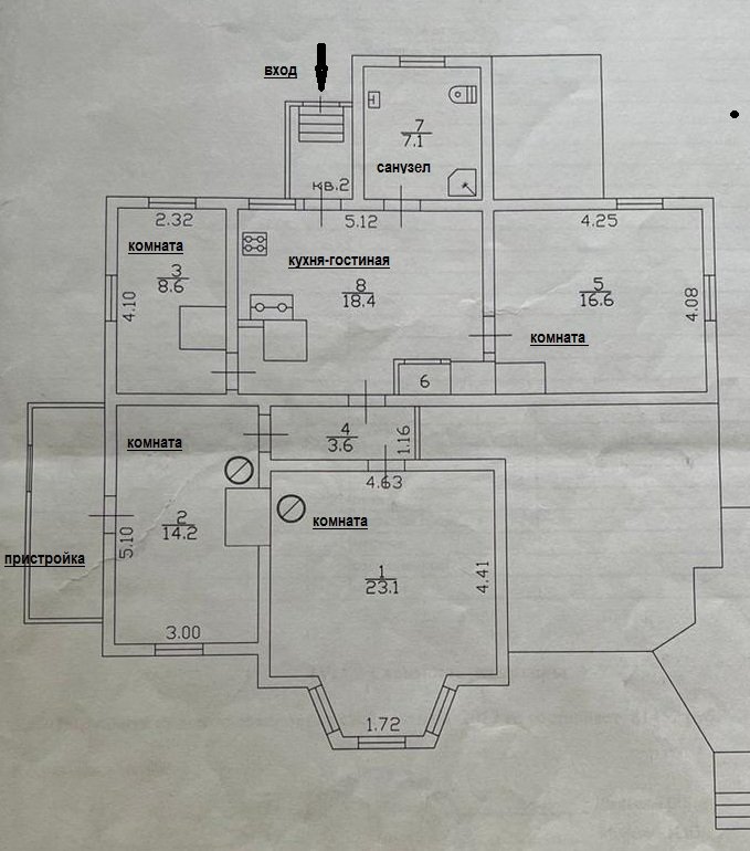 Продажа 4-комнатной квартиры, Тайцы, Красногвардейская ул.,  д 16