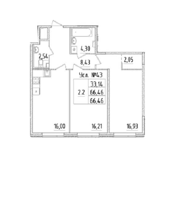 Продажа 3-комнатной квартиры, Санкт-Петербург, Белоостровская ул.,  д 10