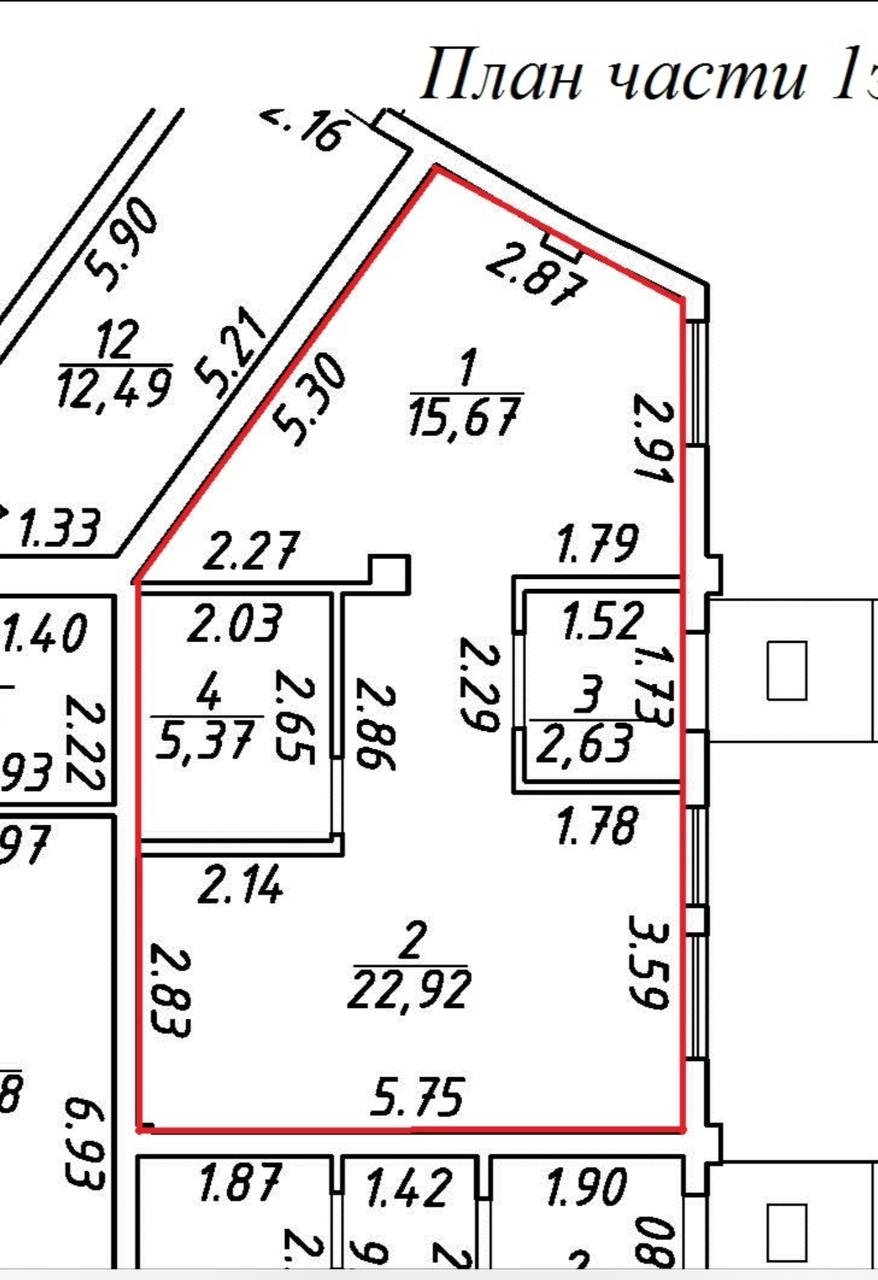 Продажа 1-комнатной квартиры, Санкт-Петербург, Новая ул.,  д 51