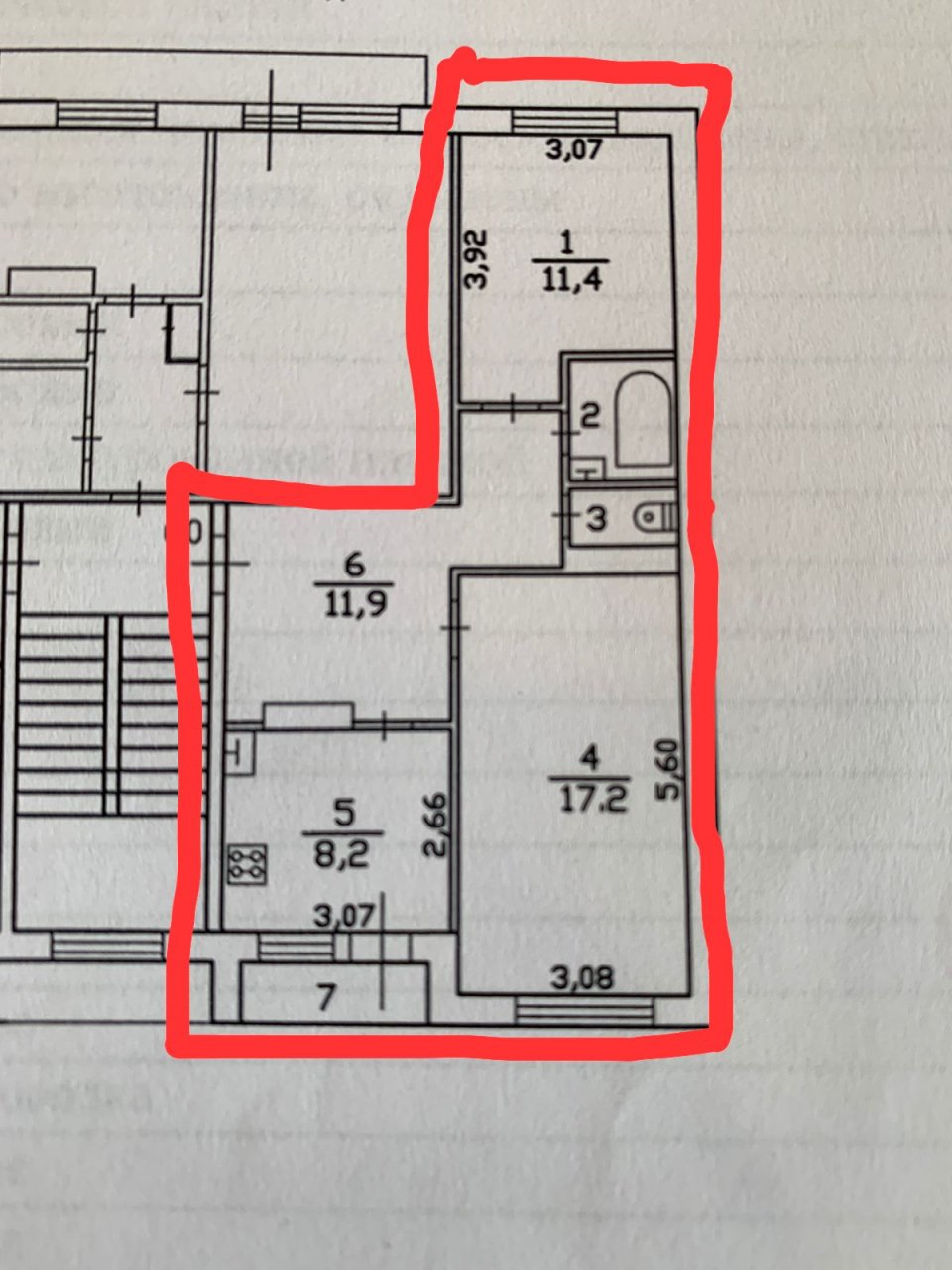 Продажа 2-комнатной квартиры, Всеволожск, Ленинградская ул.,  д 32