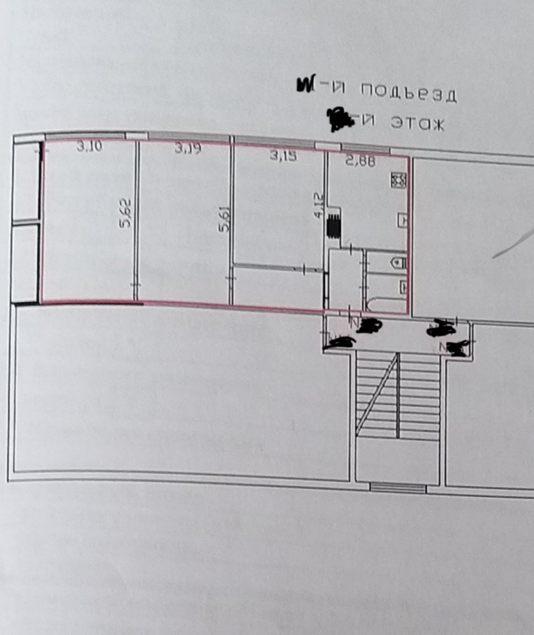 Продажа 3-комнатной квартиры, Лесколово, Красноборская ул.,  д 59