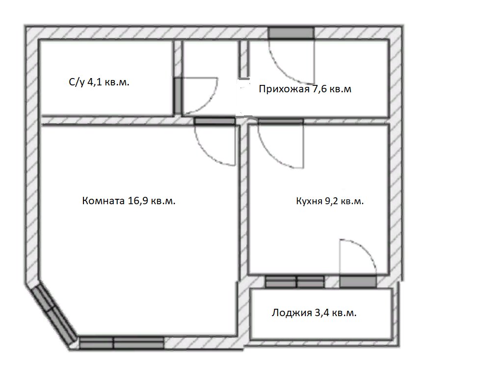 Продажа 1-комнатной квартиры, Санкт-Петербург, Королева просп.,  д 66