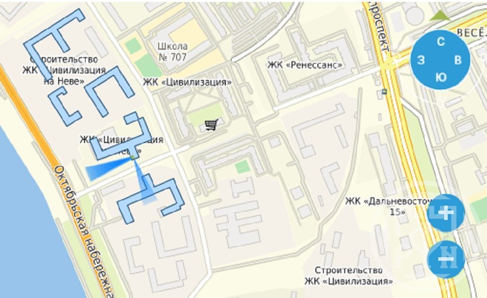 Дыбенко ул., д 2 Дыбенко ул., д 2