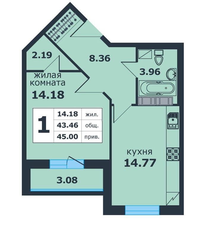 Комната 1418