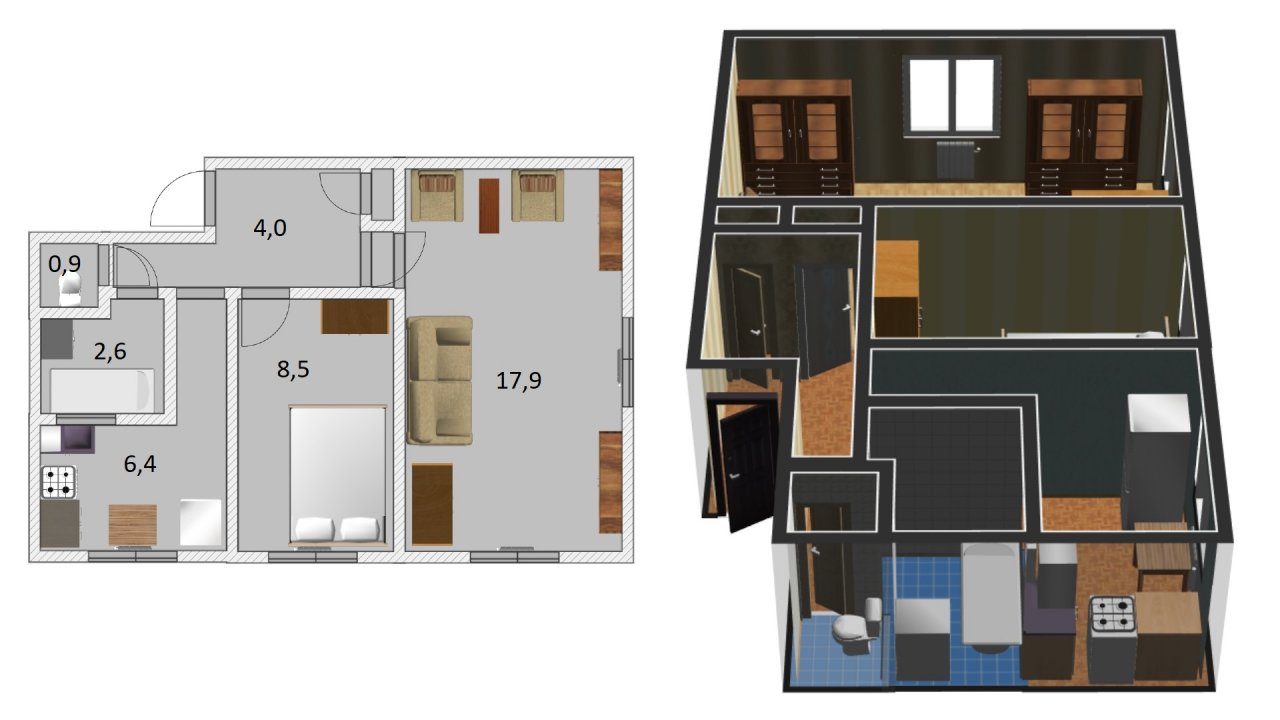 Продажа 2-комнатной квартиры, Пушкин, Саперная ул.,  д 10б