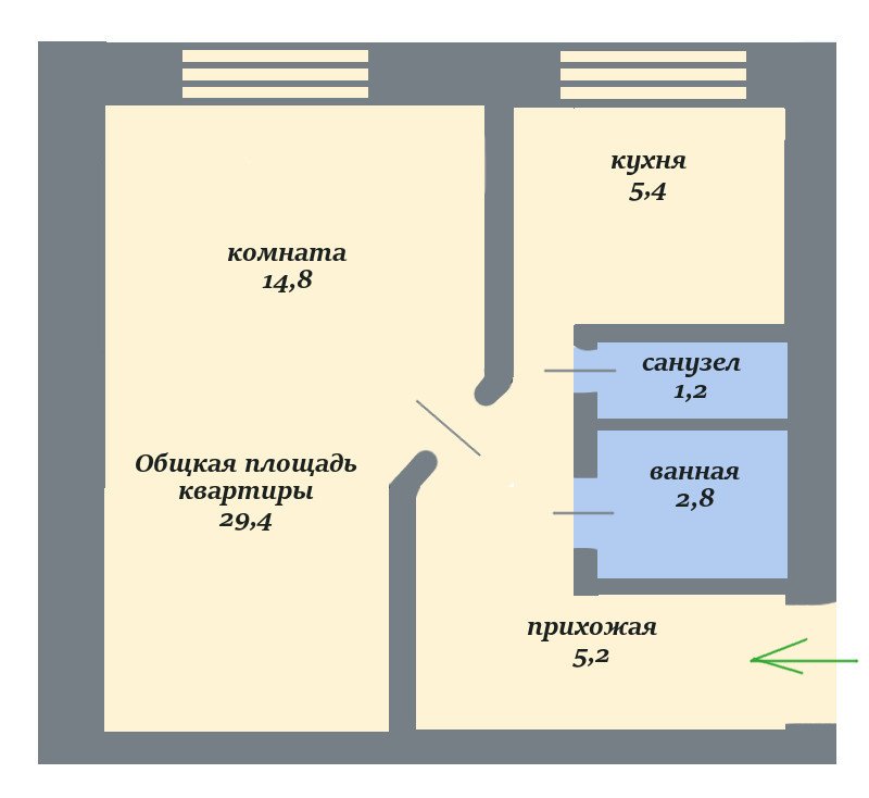 Продажа 1-комнатной квартиры, Пушкин, Красносельское шос.,  д 57