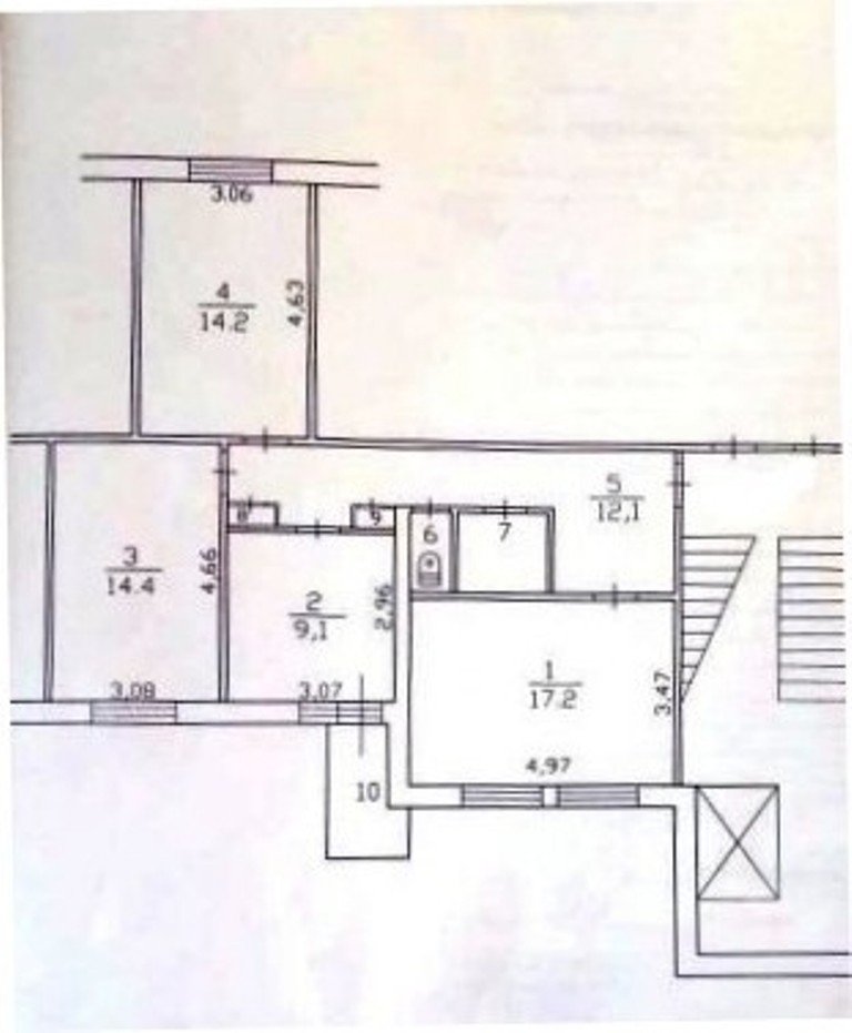 Продажа 3-комнатной квартиры, Всеволожск, Ленинградская ул.,  д 30