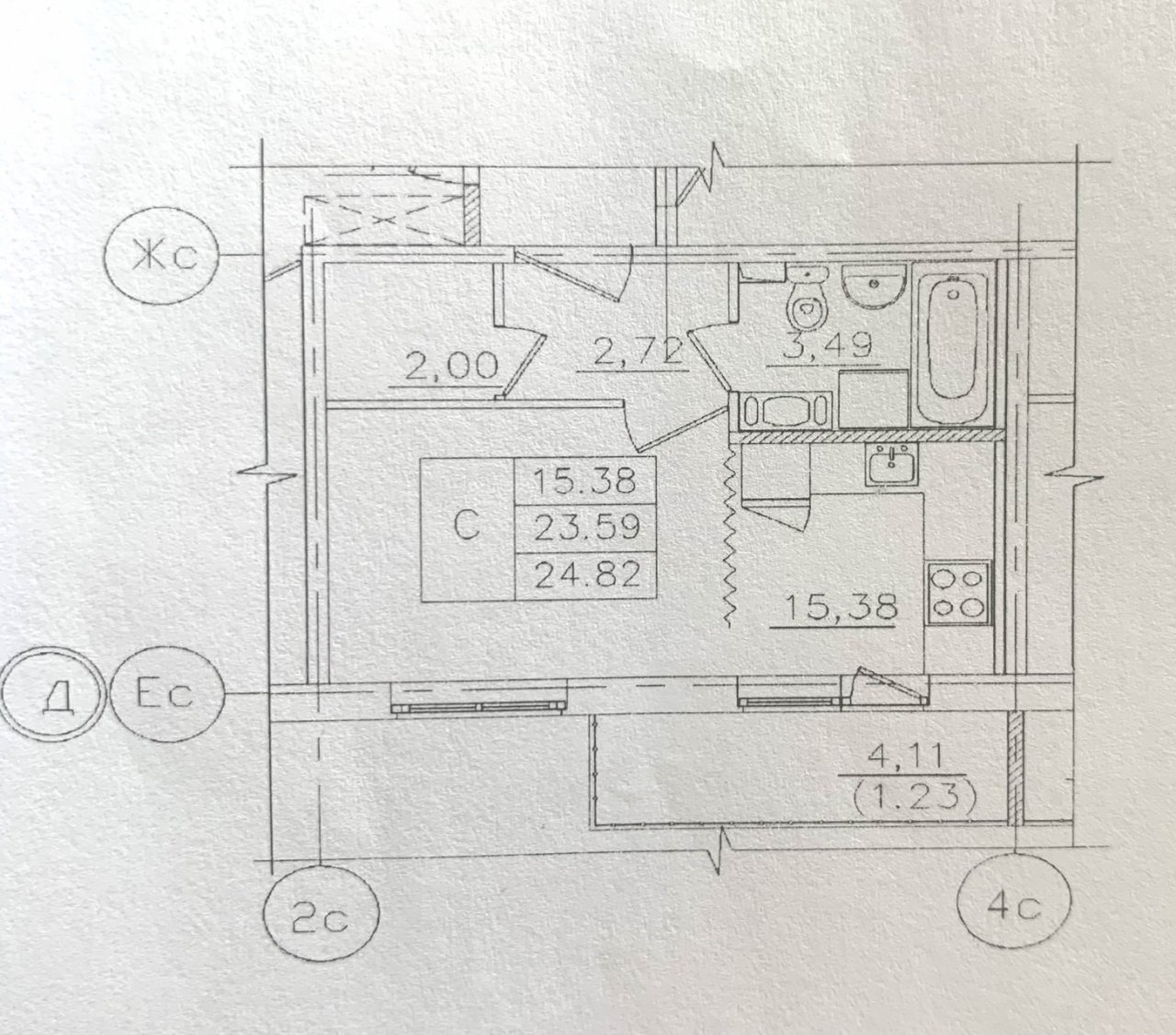 Продажа 1-комнатной квартиры, Гатчина, Чехова ул.,  д 43