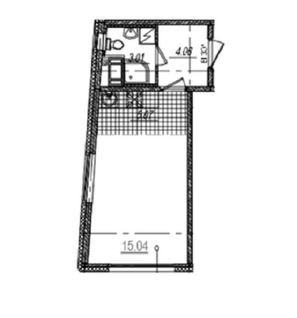 Продажа 1-комнатной квартиры, Санкт-Петербург, Невская губа тер.,  д 12