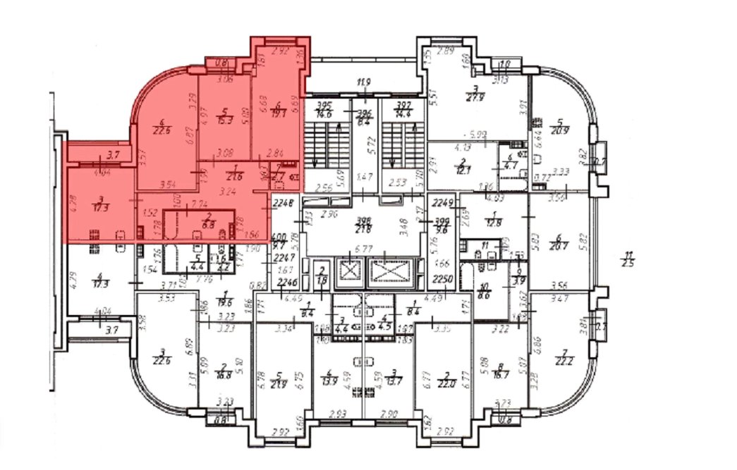 Продажа 3-комнатной квартиры, Санкт-Петербург, Московский просп.,  д 183-185