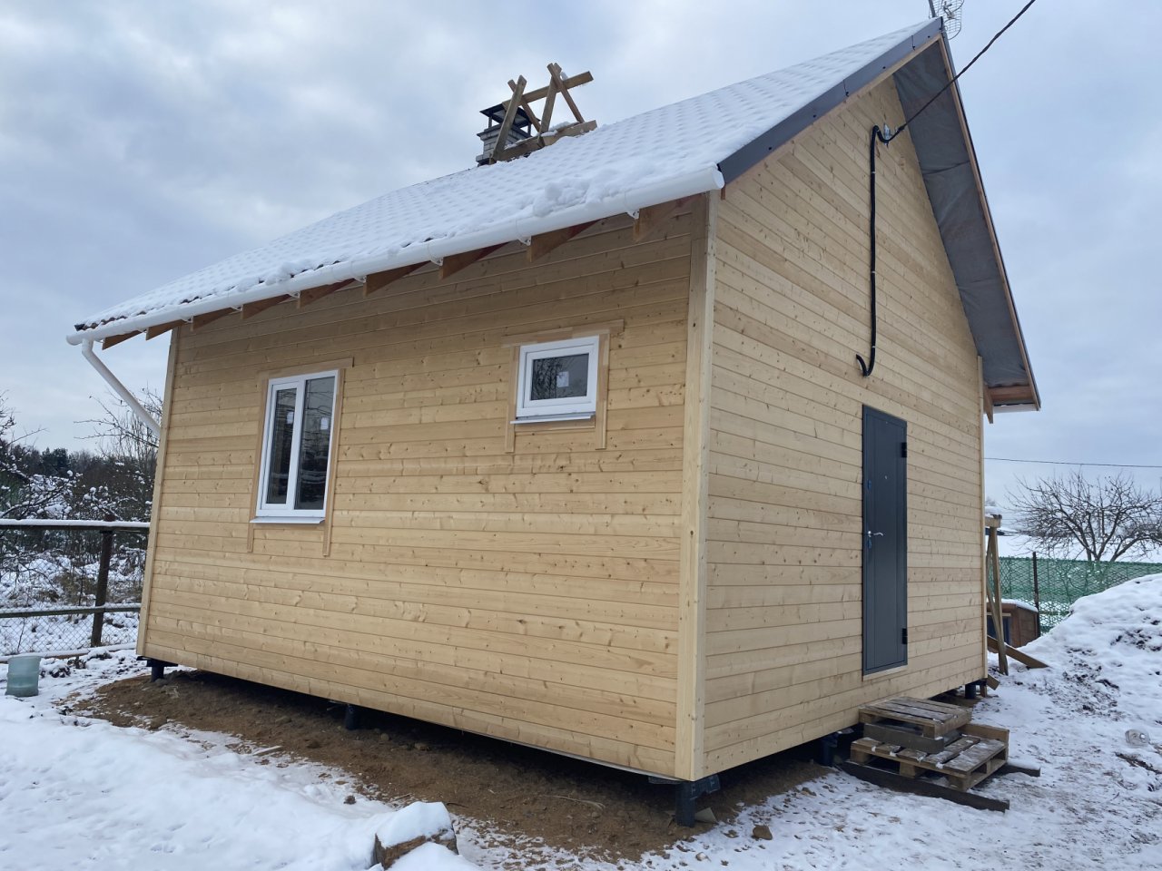 Купить Загородный дом 36 кв.м с участком 5 сот. в Кировский район  Ленинградская область (№326126)