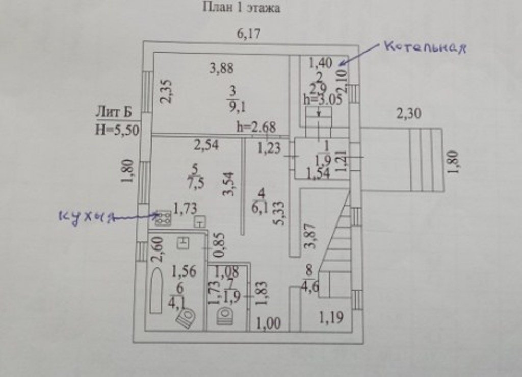 Продажа дома, 77м <sup>2</sup>, 12 сот., Отрадное, 7-я линия,  д 80