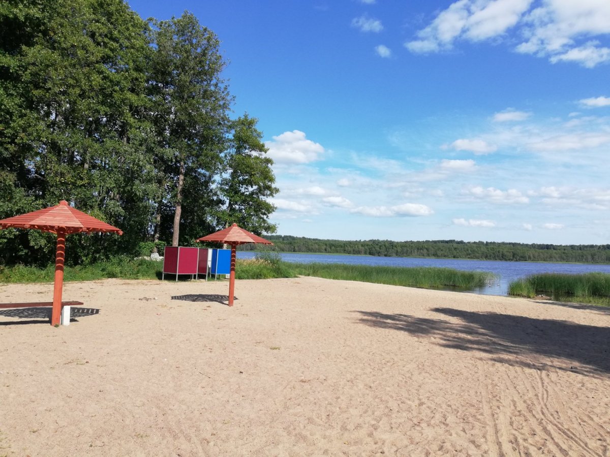 Озеро Красноозерное Ленинградская область