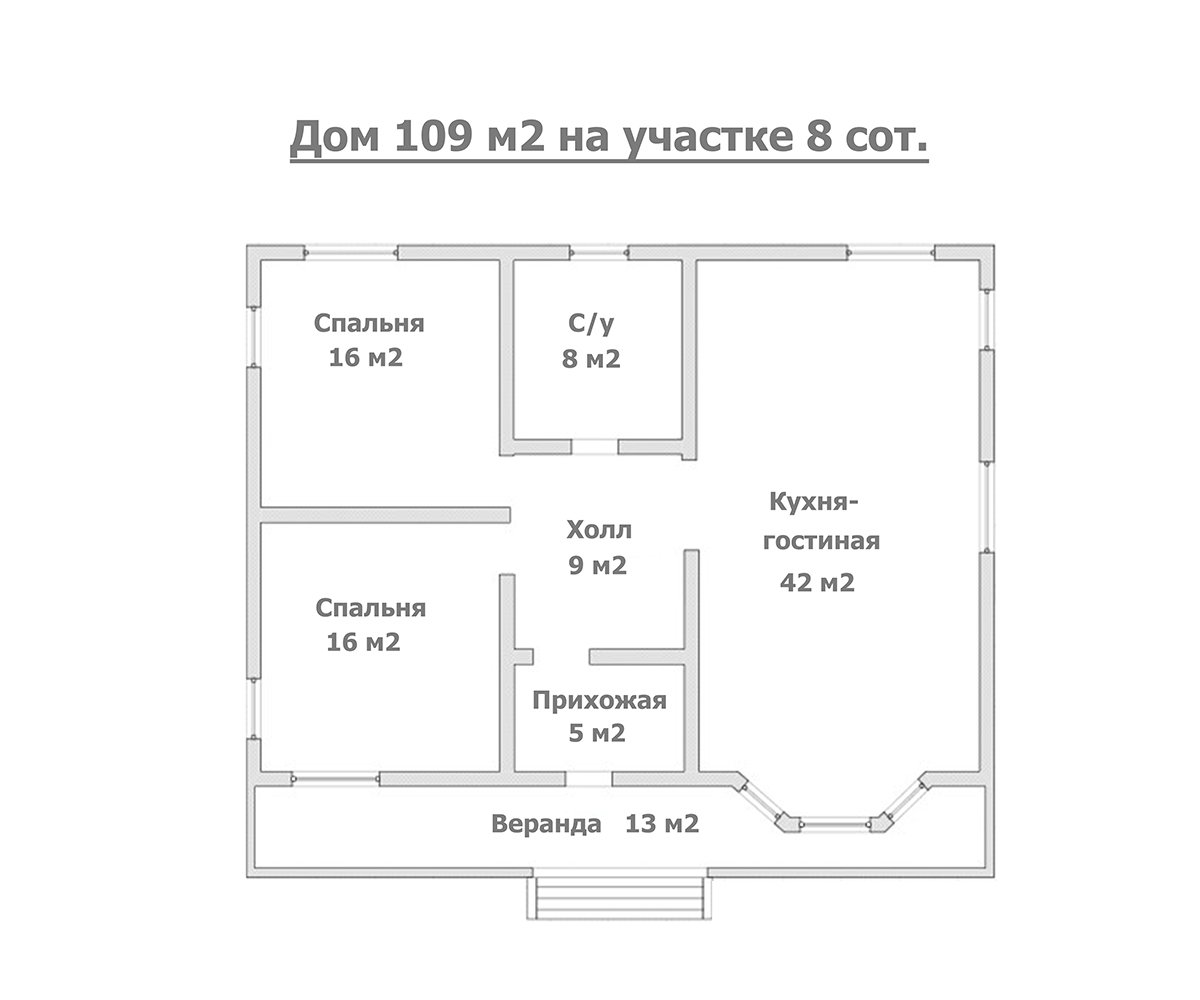 Купить Загородный дом 109 кв.м с участком 8 сот. в Ломоносовский район  Ленинградская область (№324557)