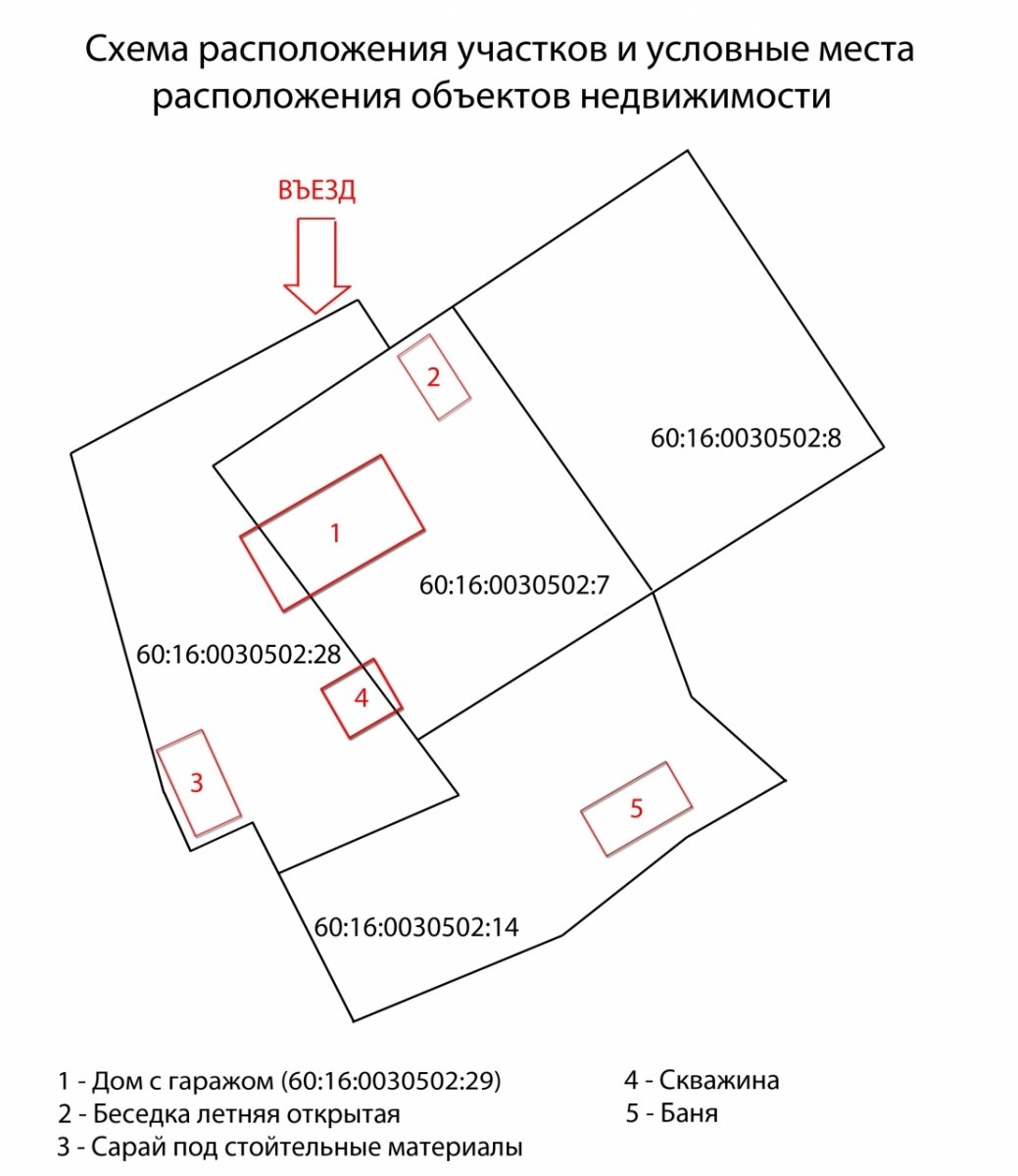 Купить Загородный дом 68 кв.м с участком 6 сот. в Плюсский район Псковская  область (№230936)