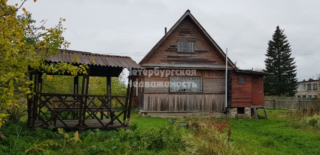 Купить Загородный дом 28.9 кв.м с участком 15 сот. в Тихвинский район  Ленинградская область (№6058811)